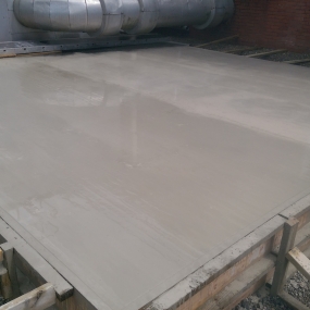 Concrete Base for Air System