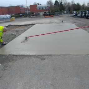 Concrete Hardstanding to Lorry Park